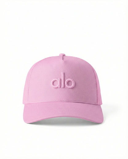 District Trucker Hat - Rose