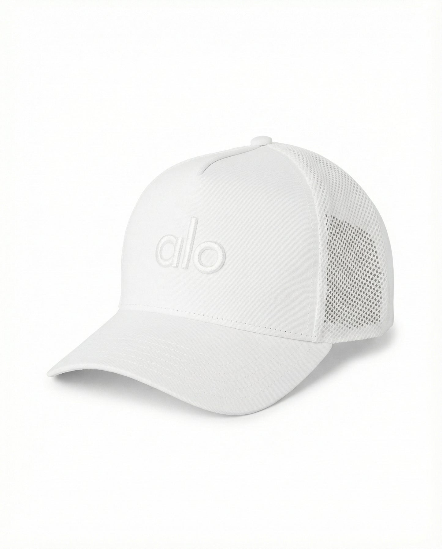 District Trucker Hat - Blanc